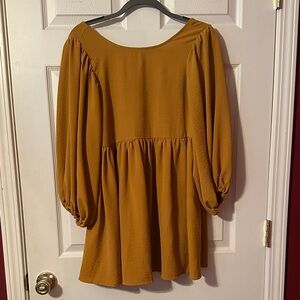 Flying Tomato Golden Blouse